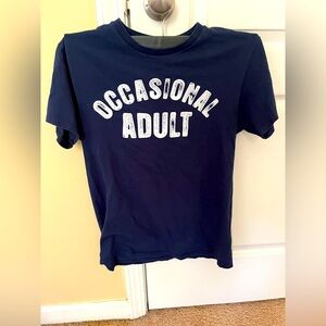 Navy Blue Graphic T-Shirt